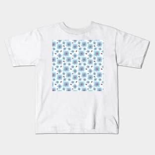 Flower Bee Pattern Kids T-Shirt